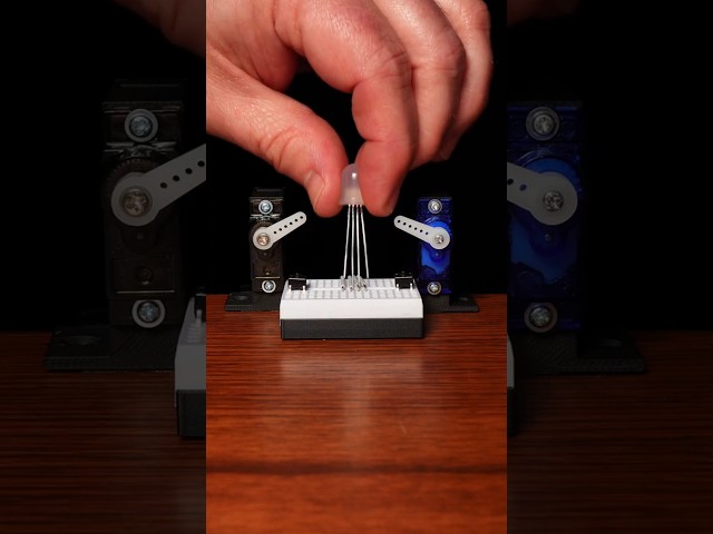 Arduino [Useless] Servos - FIGHT for LED Control! #gadgets #robotics #arduino