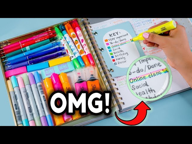 DIY STUDY HACKS! How To Be PRODUCTIVE After School + Study Tips to Get BETTER GRADES!