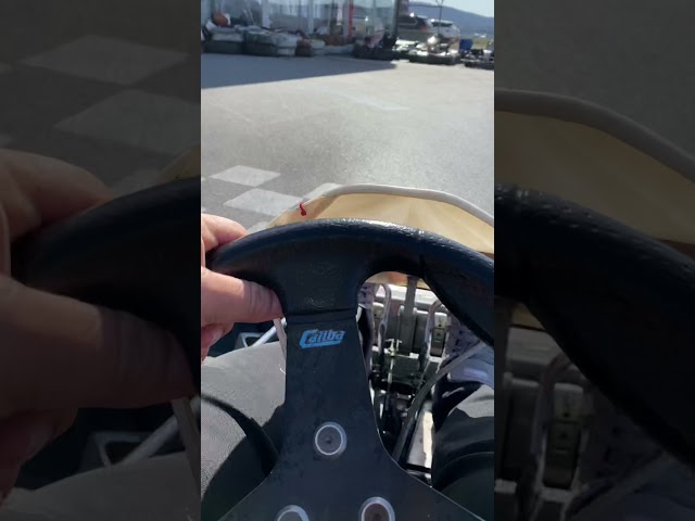 Go Kart Racing II - Gerti vs Daddy #shorts