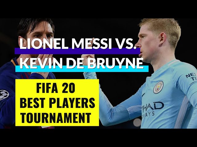FIFA 20 Best Players Tournament | 11 Lionel Messi vs 11 Kevin De Bruyne | Semi Final 1