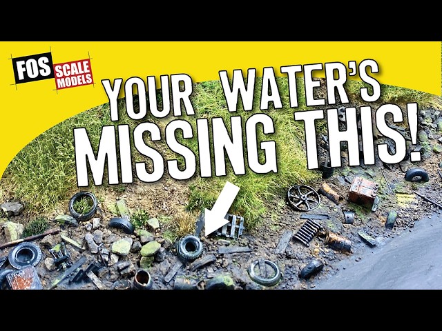 Make a Low Tide Junk Scene on Your Model Railroad