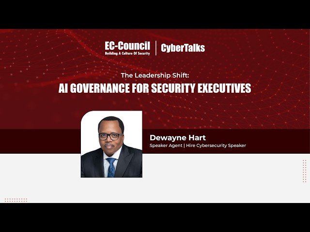 The Leadership Shift AI Governance for Security Executives |CCISO