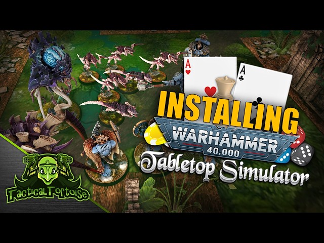 How to Play Warhammer 40k Online in 2026! | Installation & Army Construction | TTS 40k Tutorial
