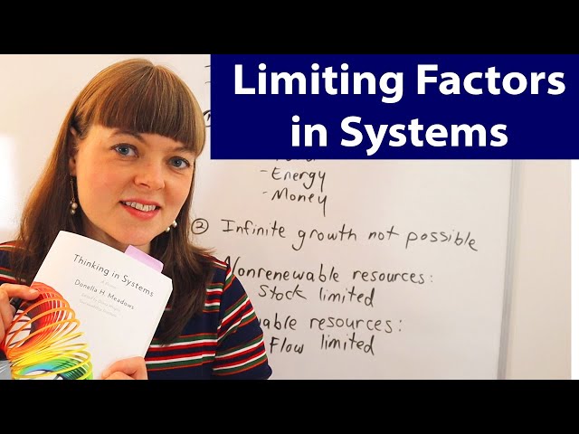 Thinking in Systems, Ch. 2, Part 2: Limiting Factors in Systems