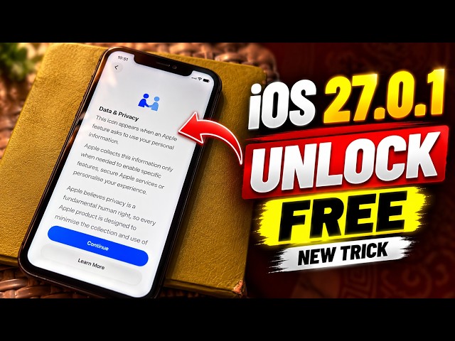 New iOS 27.0.1 Unlock Trick Free 🔥 iPhone Activation Lock Remove? Latest Method 2026