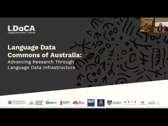 Showcase of Language Data Infrastructure - Language Data Commons of Australia