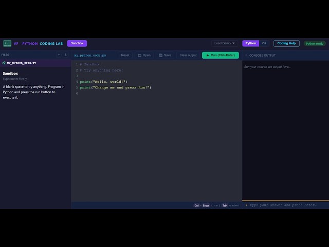 Voxel Forge - Coding Lab