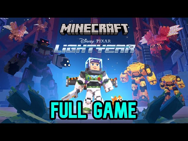 Minecraft x Lightyear DLC - Full Gameplay Playthrough (Full Game)
