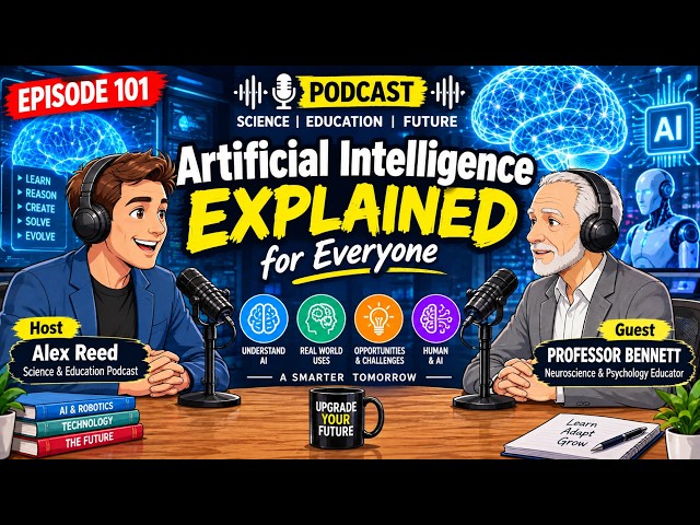 Artificial Intelligence Explained for Everyone 🤖 | What AI Really Is & How It Works | Episode 101