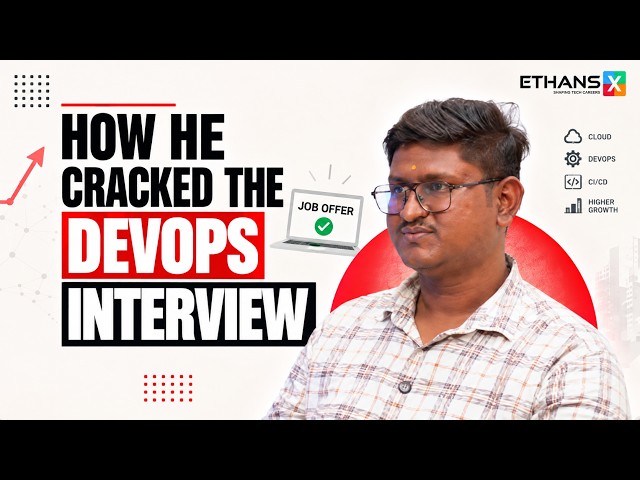 Ethan's Tech Student Shares Cloud & DevOps Interview Secrets | Placement Story 2026