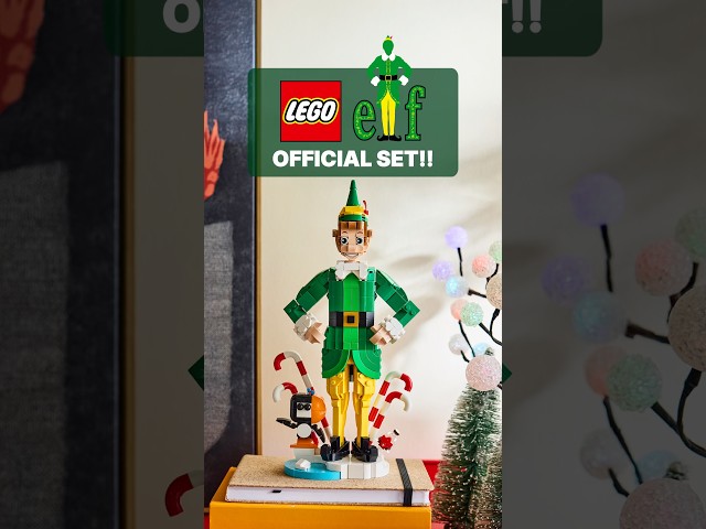 NEW LEGO Buddy The Elf Set Revealed! 🎄 #lego #legonews