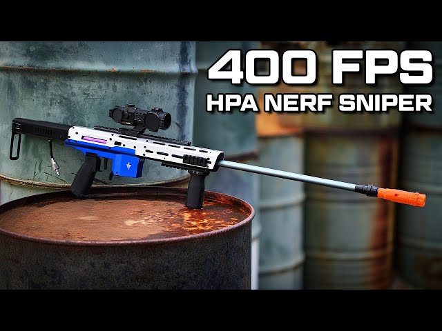 How Accurate is a 400fps HPA Nerf Blaster?