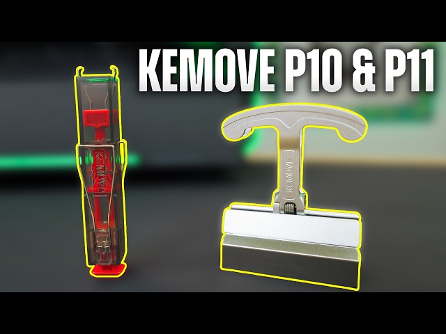 Kemove P10 Switch Puller + 4 Key Cap Puller P11