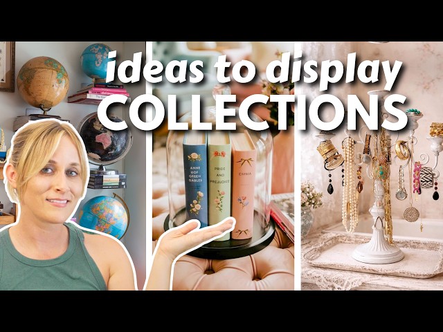 Unique Ideas to Decorate with Collections | Budget-Friendly Decor Tips