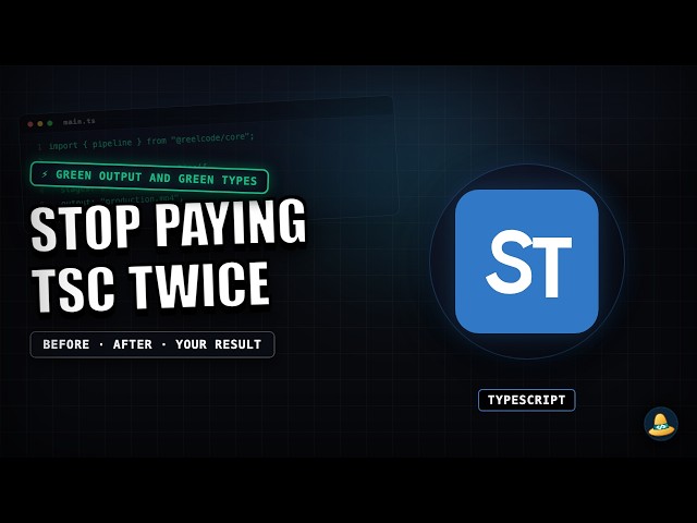 Stop Paying tsc Twice in Your Vite CI Pipeline