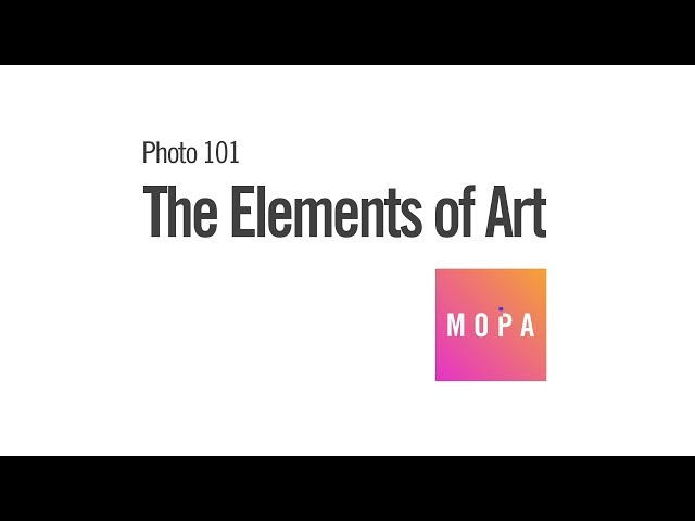 Photo 101: The Elements of Art