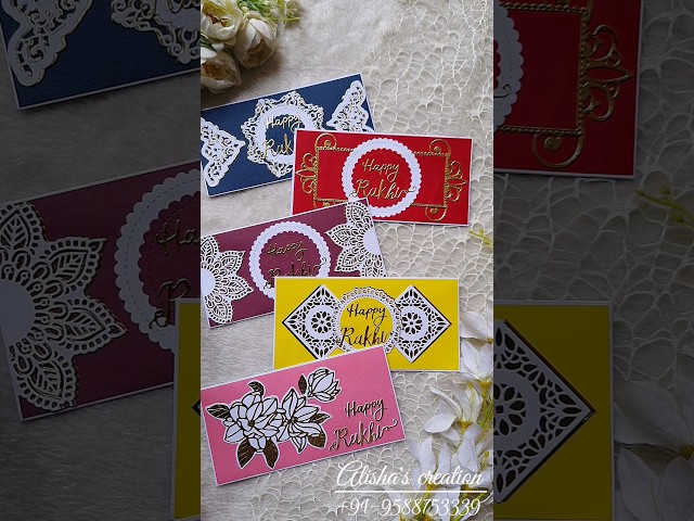 Rakhi Envelopes || Rakshabandhan Envelopes || Cash Envelopes || Shagun Envelopes 🌸