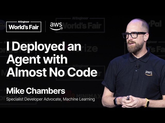 Harness Engineering: Building the Production Cage for Powerful Domain Agents — Mike Chambers, AWS
