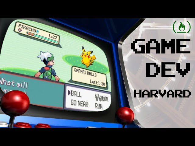 Pokémon Coding Tutorial - CS50's Intro to Game Development
