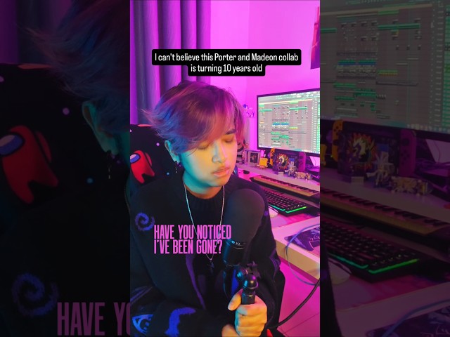 how time flies 🥲 #porterrobinson #madeon #musicproducer #edmcover #shelter