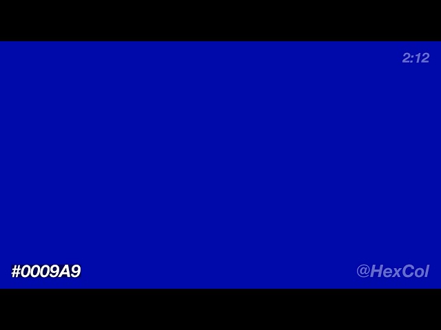 What does #0009A9 - Vivid Frosty Beige Ash look like? | Color Code Preview