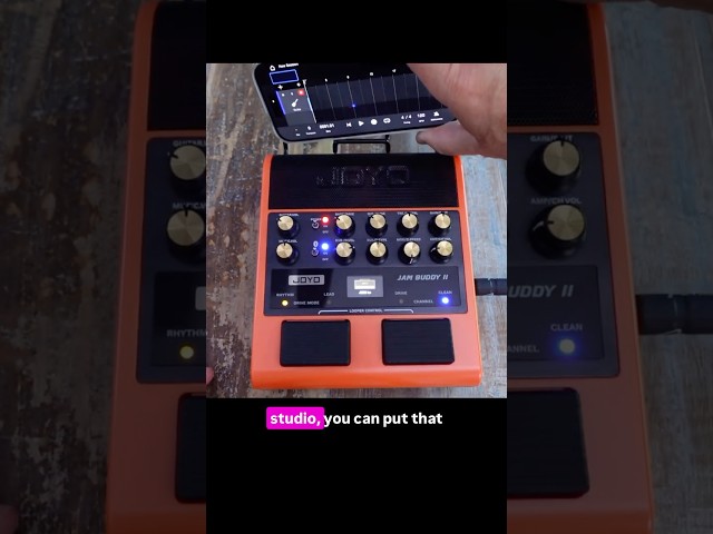 Jam Buddy 2 As Mobile Recording Studio #guitar #guitarra #shorts