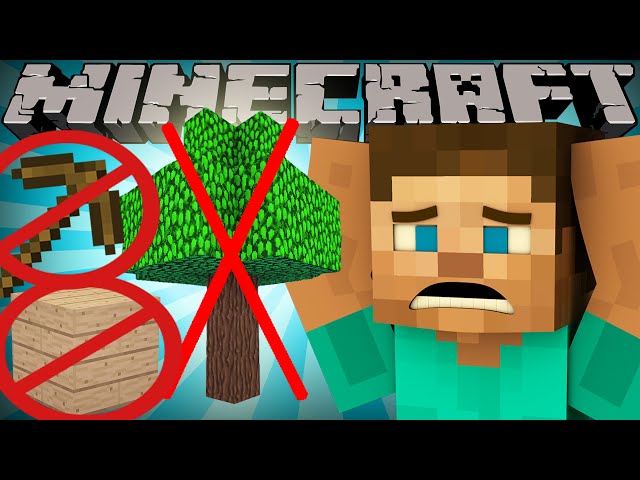 If Wood was Rare - Minecraft