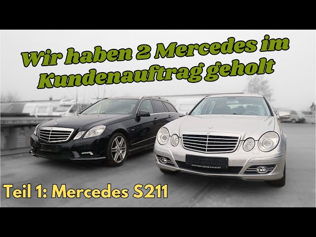 We've once again picked up two Mercedes cars on behalf of our customers! Part 1: Mercedes S211 | ...