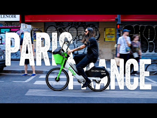 Skateboarding the Streets of Paris..