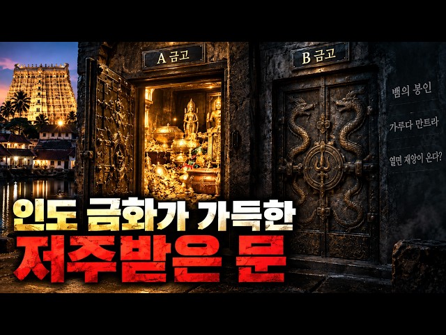 열면 재앙이 온다? 인도 황금 사원의 마지막 문 | 파드마나바스와미 사원