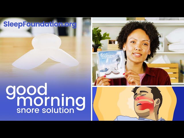 Good Morning Snore Solution - Can a Mouthpiece Prevent Snoring?