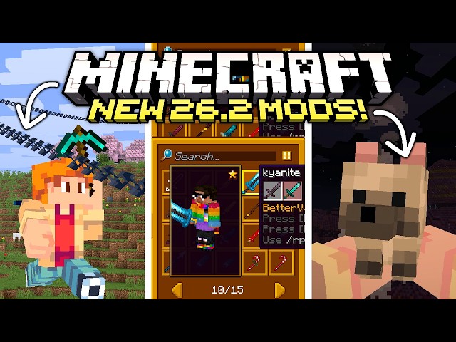 20+ Minecraft Mods For The Chaos Cubed Update! (26.2)