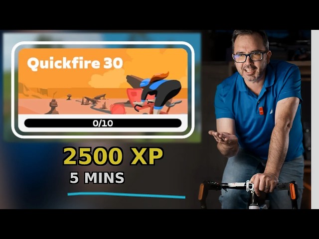 Fastest Zwift XP Method? Quick Fire 30 Explained