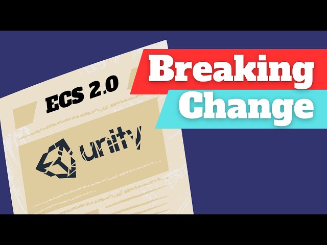 Unity DOTS ECS Roadmap - Major Updates and Changes Revealed!