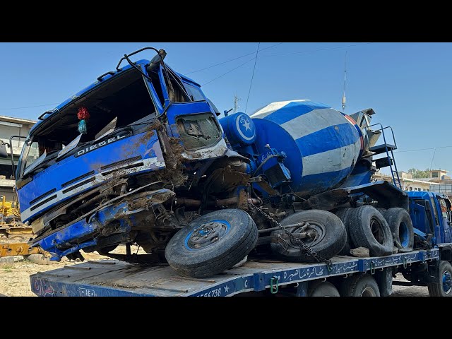 Overspeeding Truck Crashes Off Cliff in Pakistan | Total Destruction & Amazing Repair Transformation