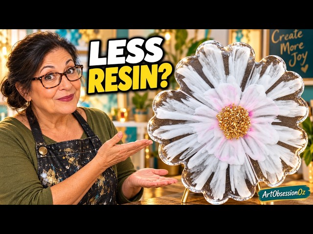 Is It Possible to Make a Perfect 3D Bloom With Less Resin?