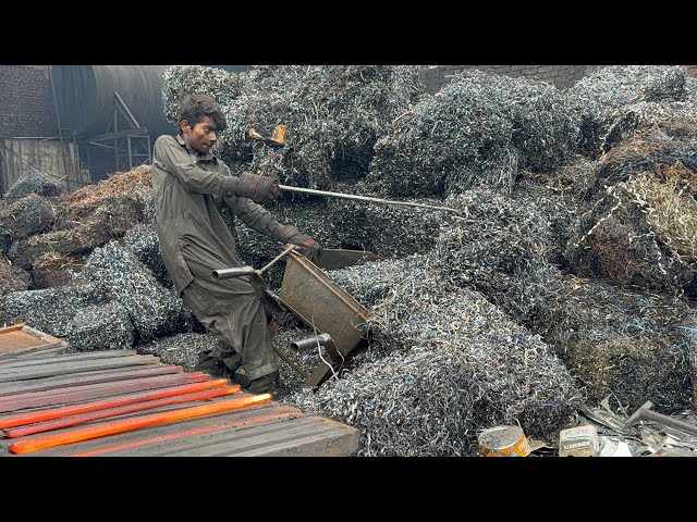 Incredible Factory Recycling Process Without any Safety Equipment | all asian production 