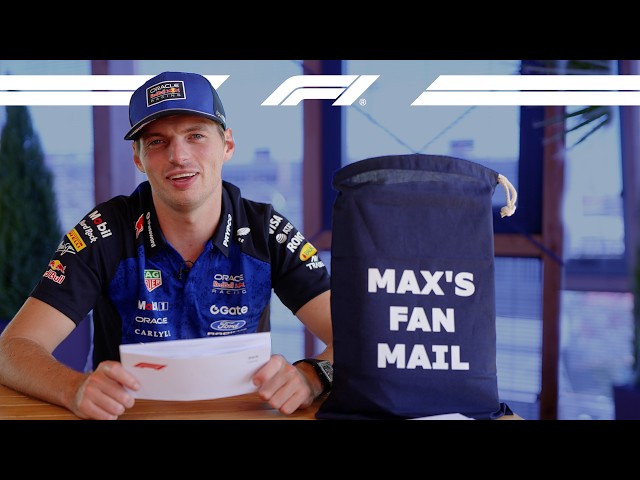Max Verstappen Answers Fan Questions!