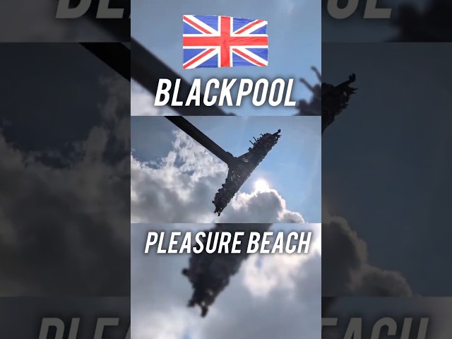 Blackpool Pleasure Beach Review #blackpool #themepark #rollercoasters