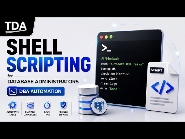 Is Shell Scripting Needed for Database Administration? | DBA Task Automation