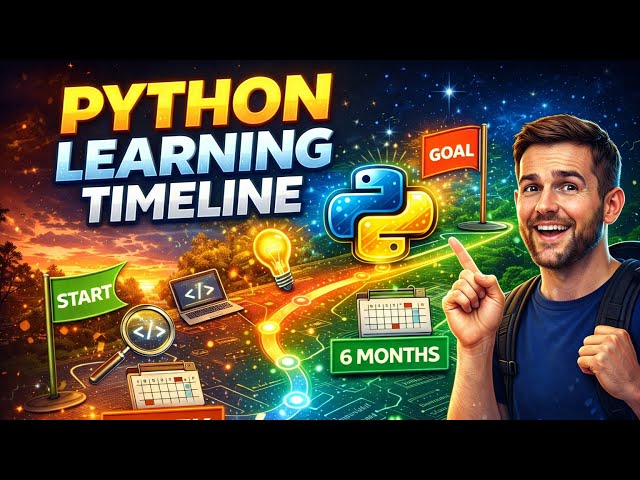 Python Learning Timeline: How Long It REALLY Takes to Master Python (Beginner to Pro)