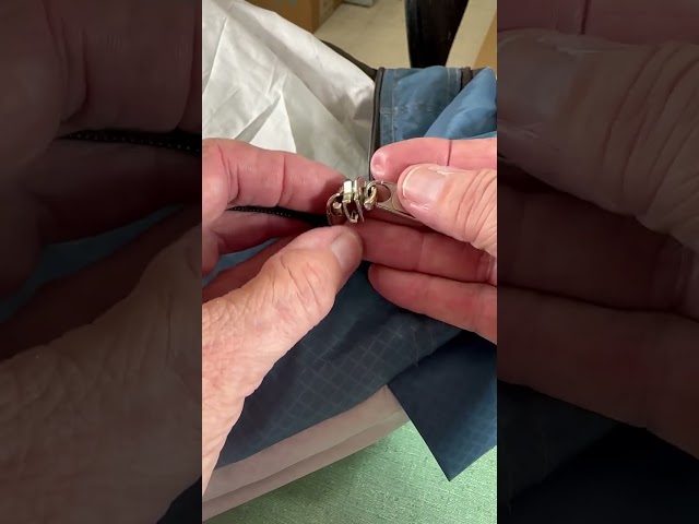 Replace the zipper head on your tent!