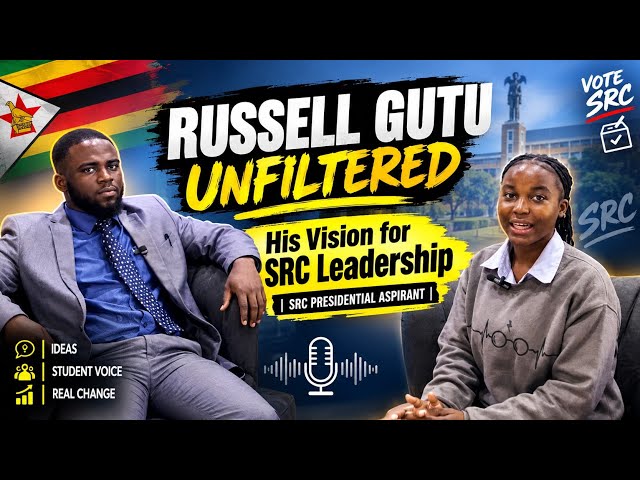 Russell Gutu Unfiltered: His Vision for SRC Leadership | SRC Presidential Aspirant