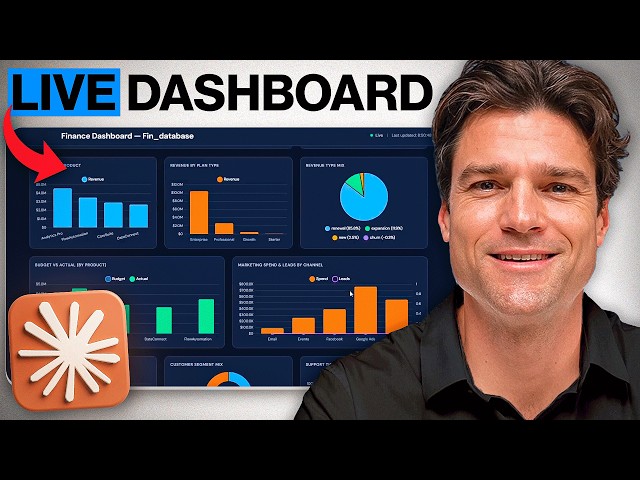I Built a Self-Updating Finance Dashboard With Claude (Full Tutorial)