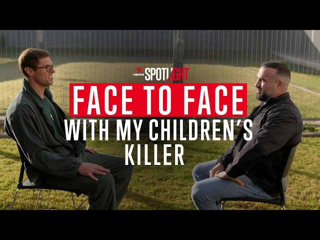 Father meets his children's killer | Extraordinary moment inside maximum-security prison