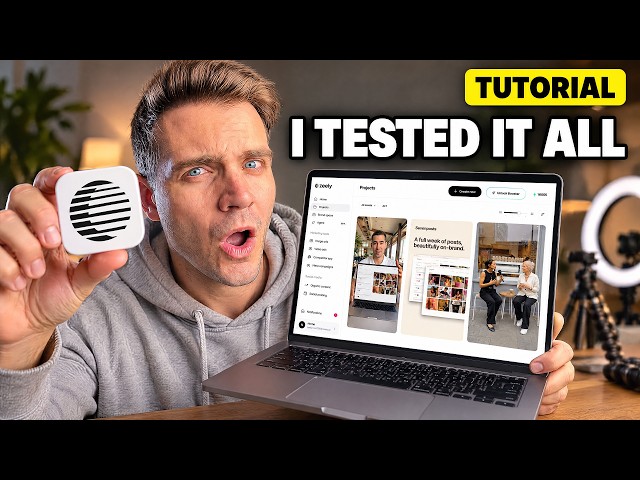 Zeely AI Review + Tutorial: How to Make Statics and UGC Ads With AI