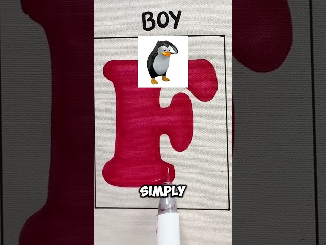 Boy Versus Girl Drawing letter F #draw #memes