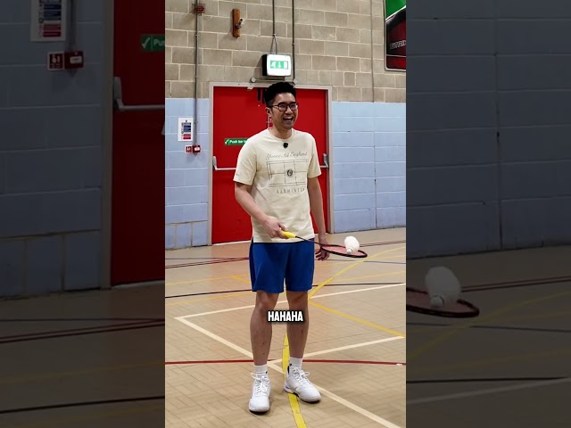 I attempted another badminton world record 🤣