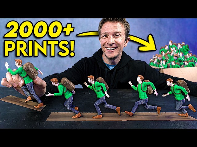 Stop Motion— but it’s ALL 3D Printed!