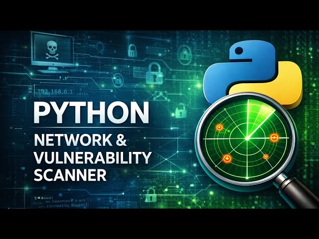 Build a Network & Vulnerability Scanner in Python | Ethical Hacking Tutorial
